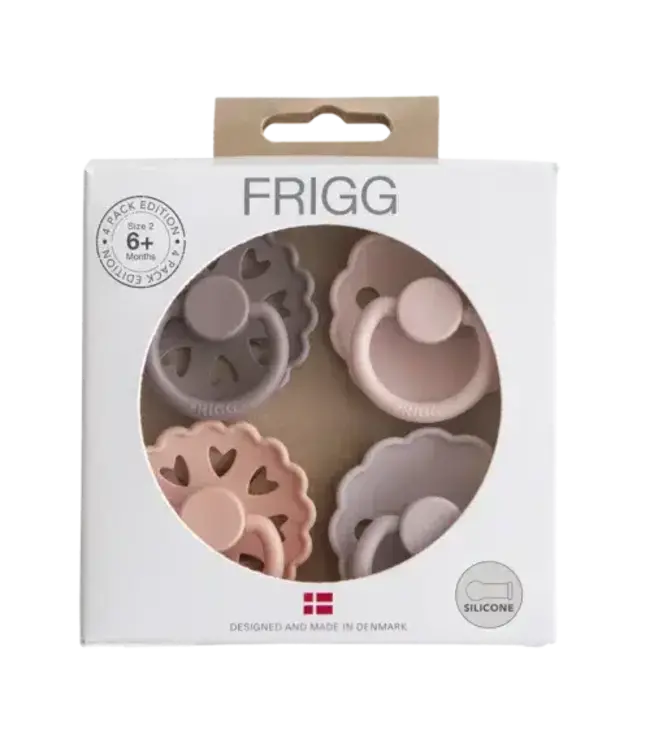 Frigg Frigg - Fopspeen 4-Pack - Silicone - Sunset Bliss T2
