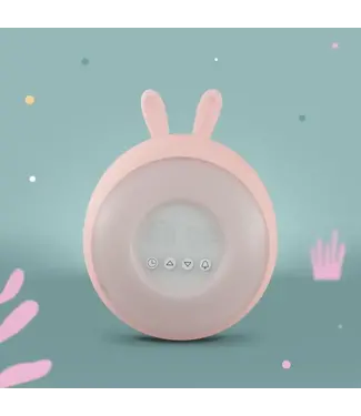 Mary's Mary's - Alarm Clock / Led Lamp Rgb - Rabbit - Pink