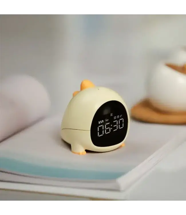 Mary's Mary's - Alarm Clock - Little Dino - Yellow