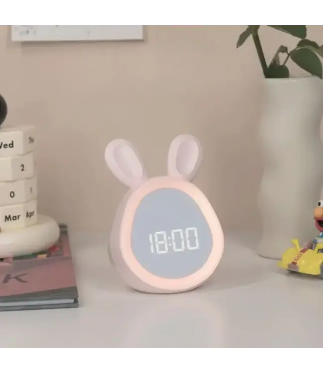 Mary's Mary's - Alarm Clock - Bunny - Pink