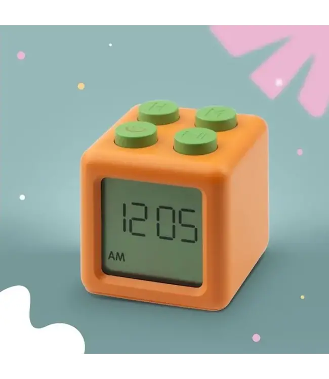 Mary's Mary's - Alarm Clock - Block - Orange