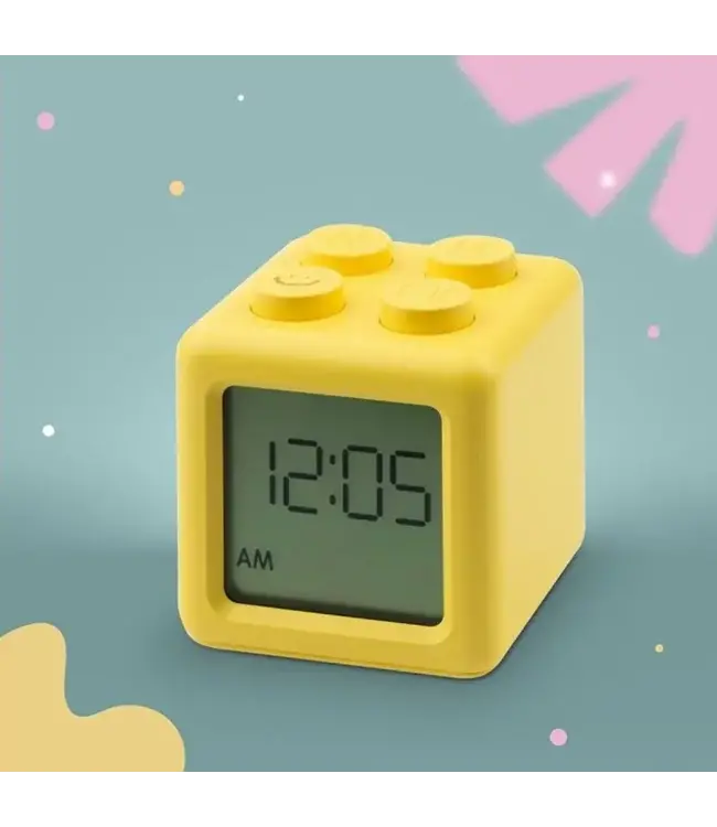 Mary's Mary's - Alarm Clock - Block - Yellow