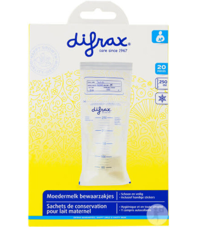Difrax Difrax - Moedermelkbewaarzakjes