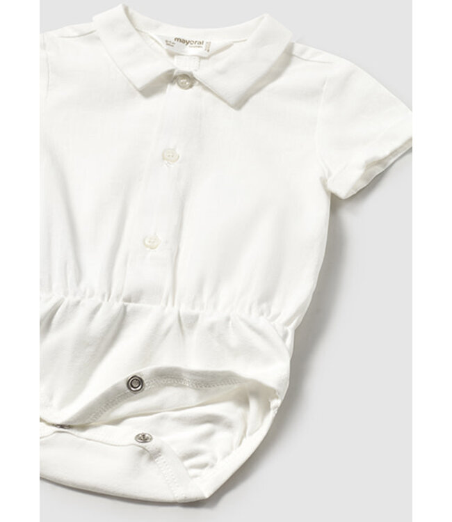 Mayoral Mayoral - S/s bodysuit - Natural