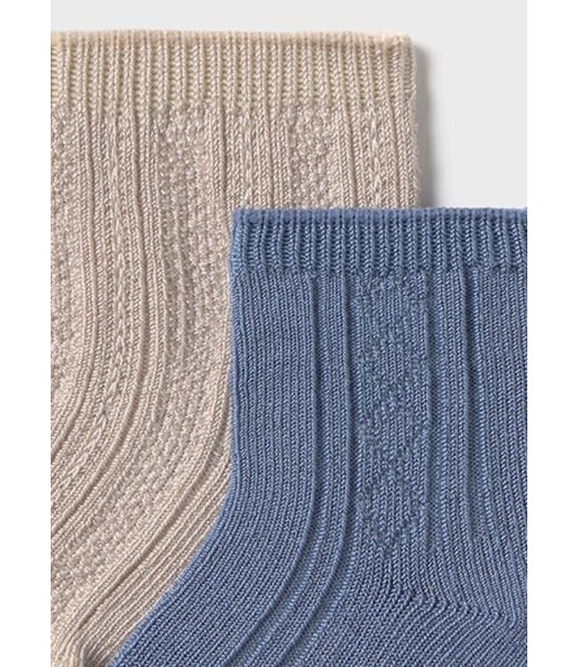 Mayoral Mayoral - Dressy socks set - Oat-rivier
