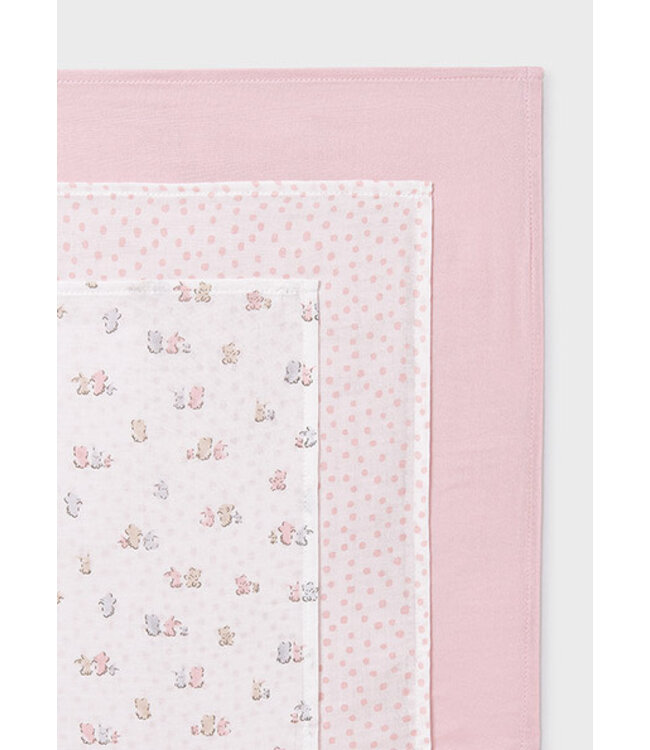 Mayoral Mayoral - Gauze set - Baby Rose