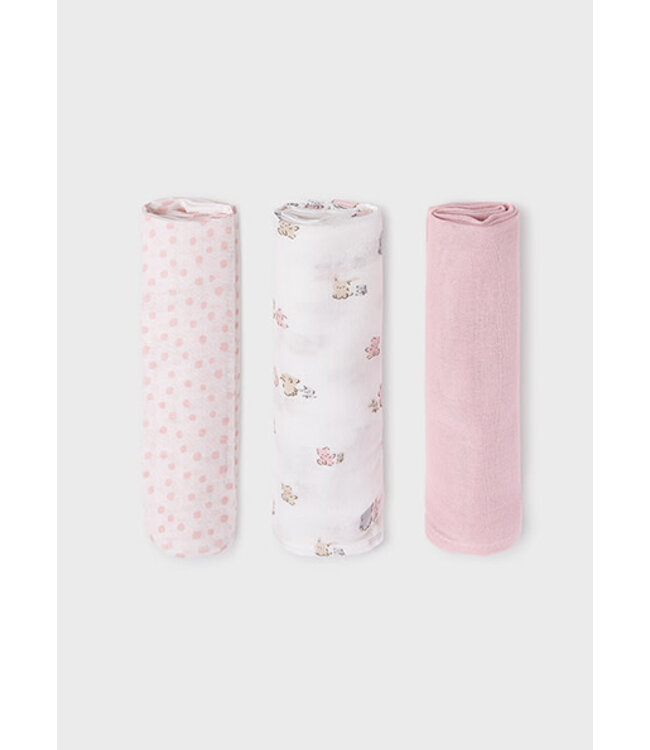 Mayoral Mayoral - Gauze set - Baby Rose