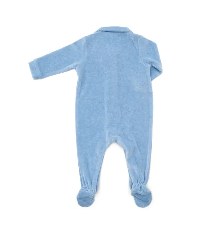 Poetree Kids Poetree Kids - Babypakje velours Denim Blue