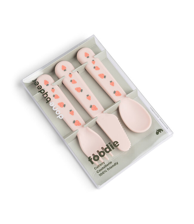 Done by Deer Done by Deer - Foodie cutlery set Tiny farm Powder