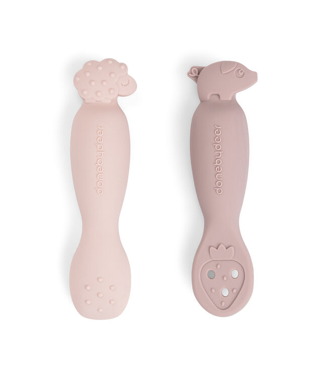 Done by Deer Done by Deer - Learning spoon set Tiny farm Powder