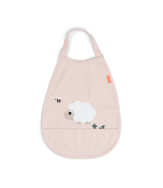 Done by Deer Done by Deer - Pull-over bib Tiny farm Powder