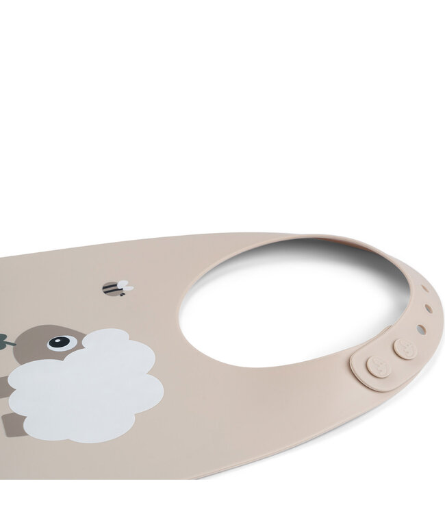 Done by Deer Done by Deer - Silicone bib Sheepy Sand