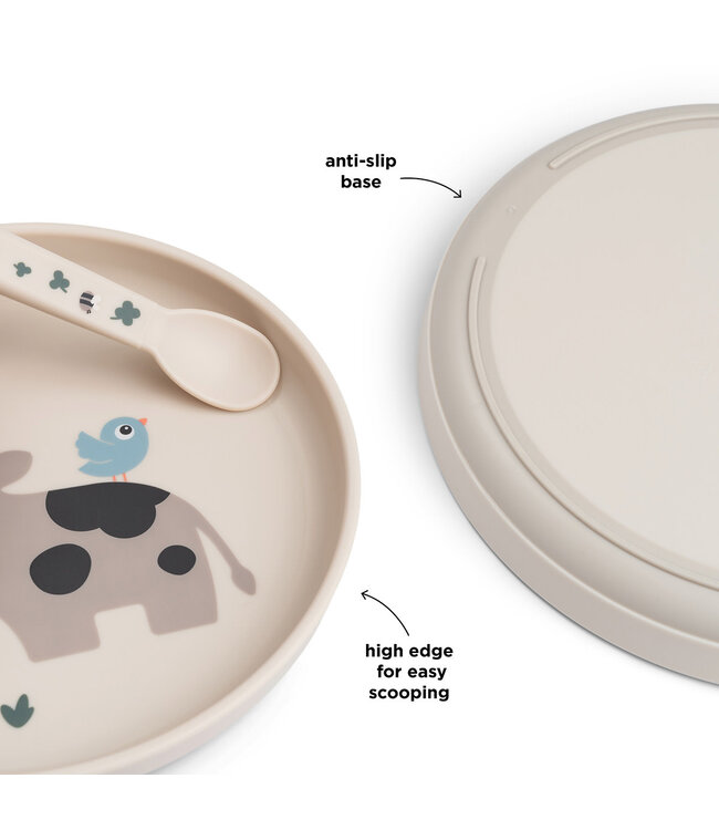 Done by Deer Done by Deer - Foodie plate Tiny farm Sand