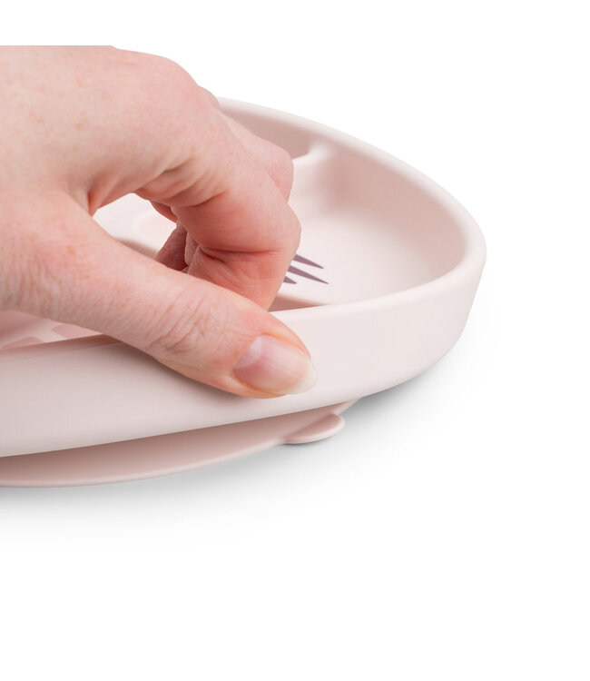 Done by Deer Done by Deer - Stick&Stay compartment plate Playground Powder