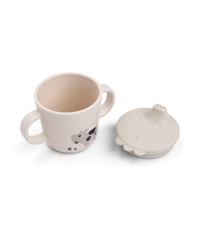 Done by Deer Done by Deer - Foodie spout cup Tiny farm Sand