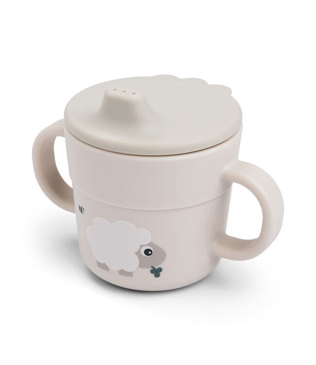 Done by Deer Done by Deer - Foodie spout cup Tiny farm Sand