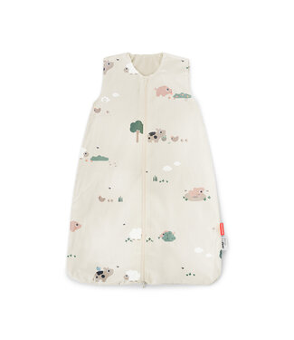 Done by Deer Done by Deer - Sleepy bag TOG 1.0 Tiny farm Sand 70 cm