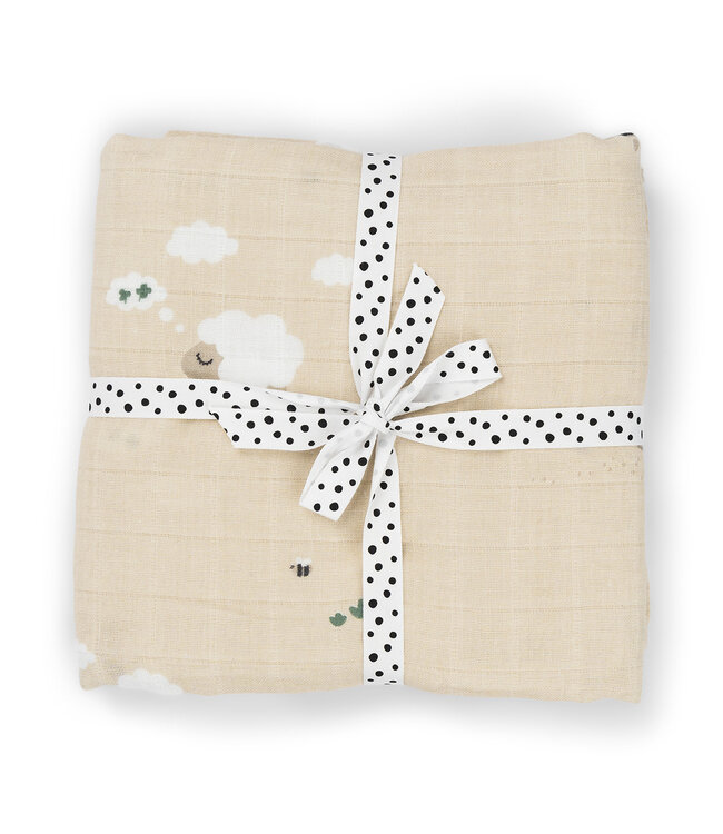 Done by Deer Done by Deer - Swaddle Tiny farm Sand