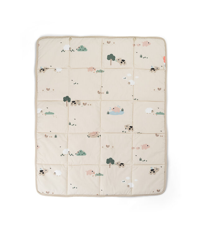 Done by Deer Done by Deer - Play mat Tiny farm Sand