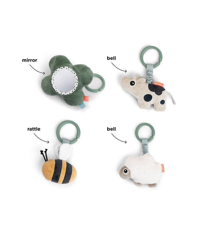 Done by Deer Done by Deer - Activity play mat Tiny farm Green