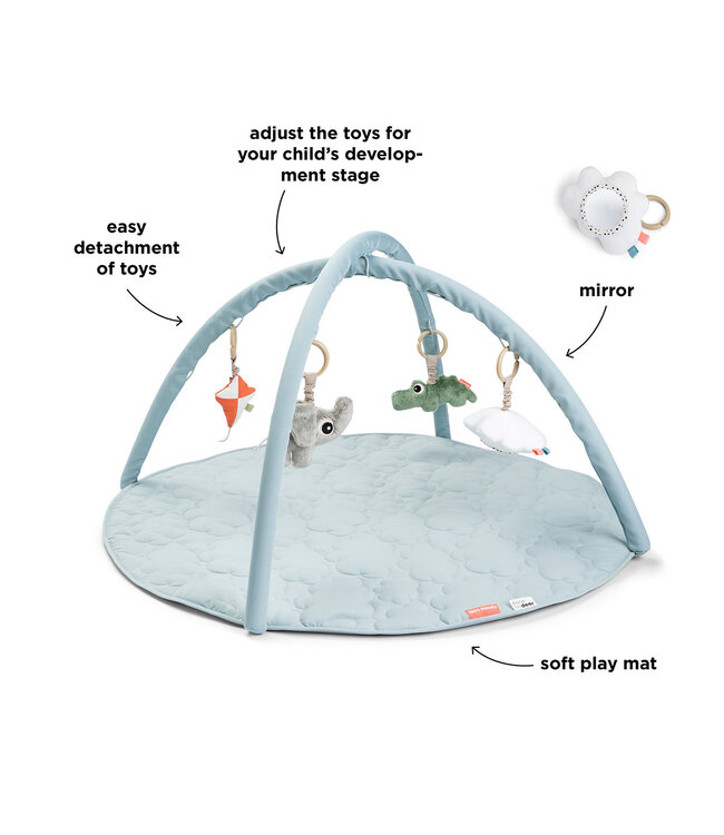 Done by Deer Done by Deer - Activity play mat Playground Blue