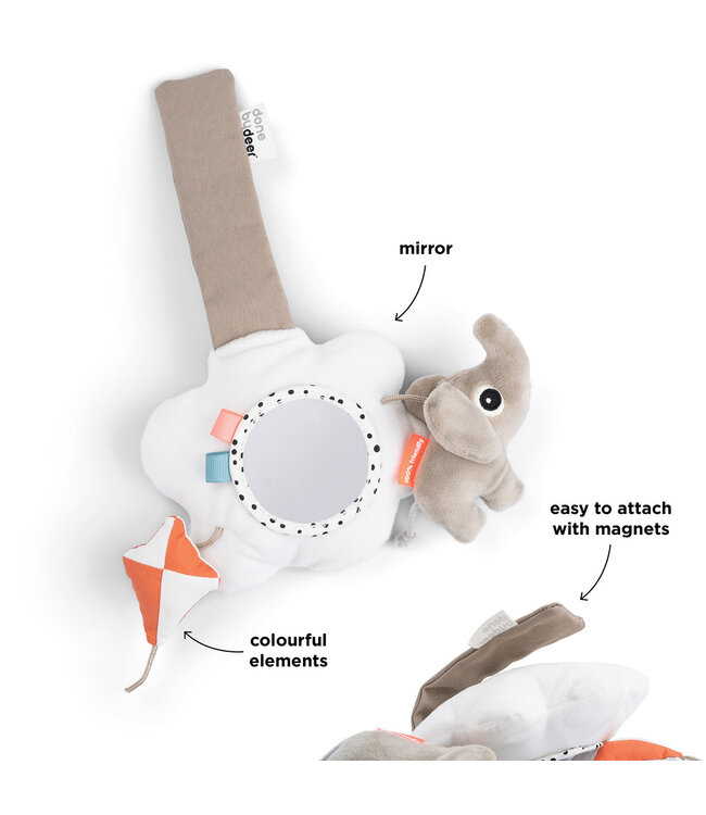 Done by Deer Done by Deer - Pram mobile Playground Colour mix