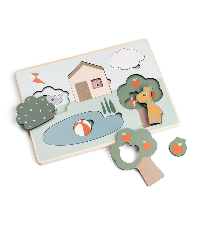 Done by Deer Done by Deer - Layer puzzle Deer friends Colour mix