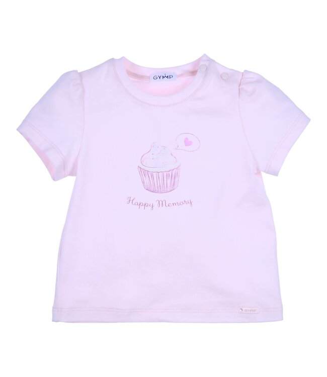 Gymp Gymp - T-shirt Aerobic Happy memory - Light Pink