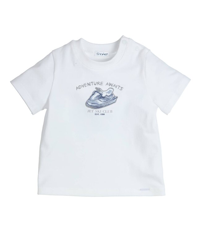 Gymp Gymp - T-shirt Aerobic Adventure awaits - White