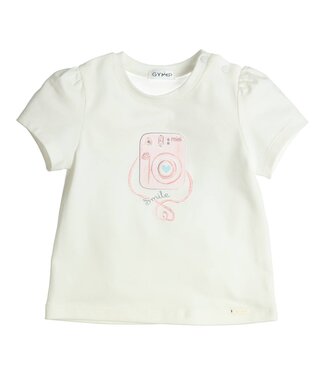 Gymp Gymp - T-shirt Aerobic Smile - Off White