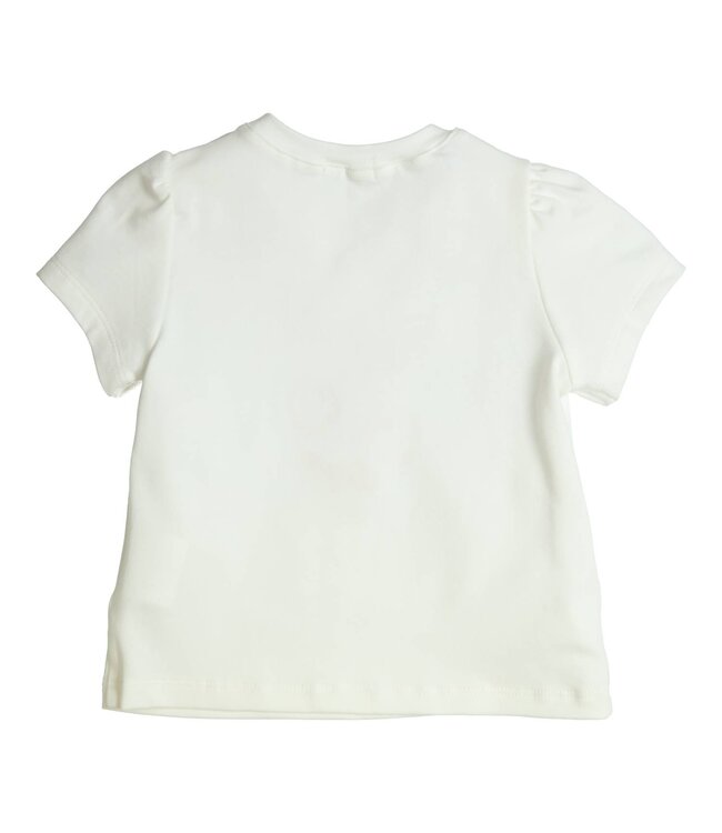 Gymp Gymp - T-shirt Aerobic Cherry up Rose - Off White
