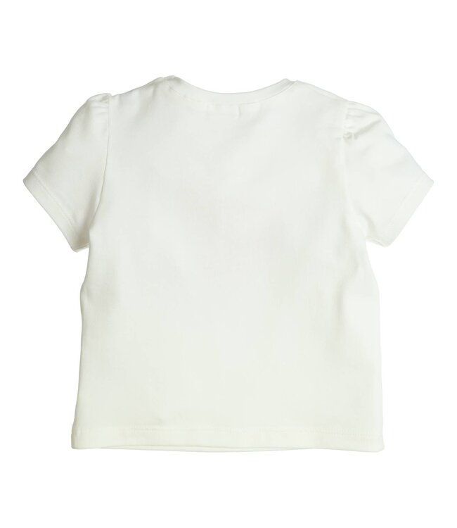 Gymp Gymp - T-shirt Aerobic Sun on my shoulder makes me happy - Off White