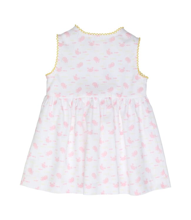 Gymp Gymp - Pinafore Ely - White - Light Pink
