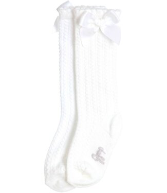 Gymp Gymp - Knee socks Kite - White