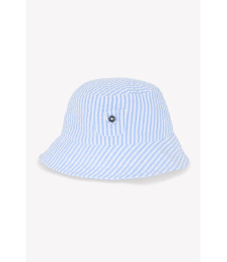 Tartine et Chocolat Tartine et Chocolat - Zomerhoedje strepen - wit/blauw
