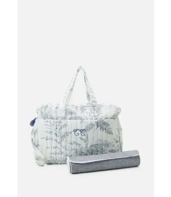 Tartine et Chocolat Tartine et Chocolat - Verzorgingstas Toile de Jouy - Marine