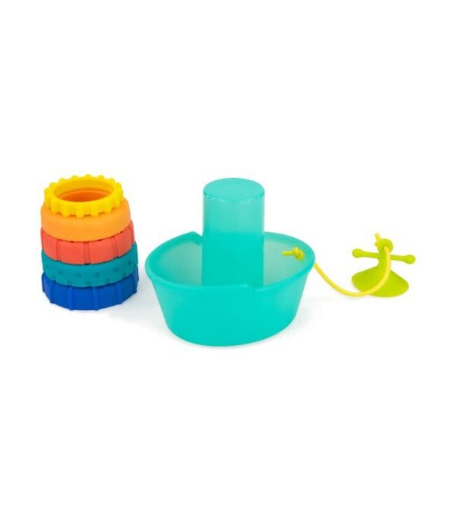 Sassy Sassy - Stackin' Ship Tub Toy