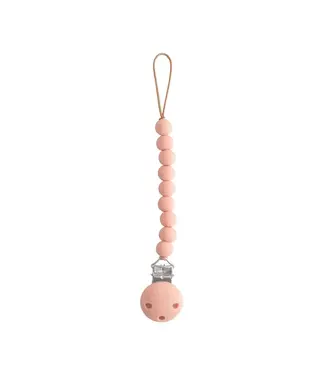Mushie Mushie - Pacifier Clip Hera - Powder Pink