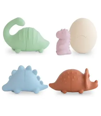 Mushie Mushie - Bath Set 4-Pack Dino