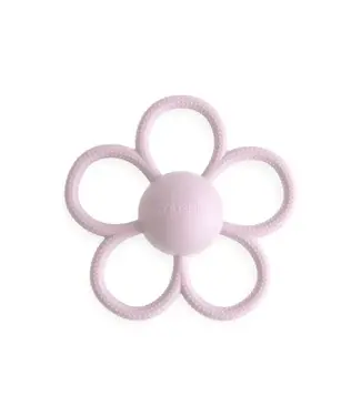 Mushie Mushie - Rattle Daisy Teether  Lilac