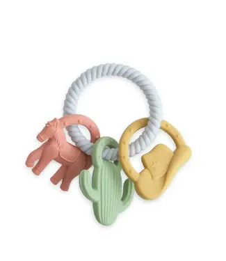 Mushie Mushie - Teething Ring - Western
