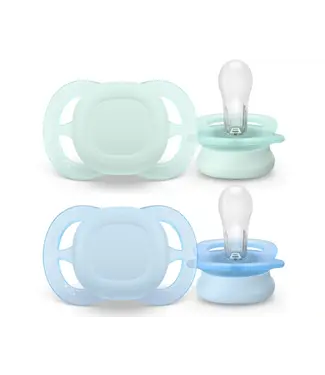 Philips-Avent Philips-avent - Fopspeen +0M Ultra Start Groen/Blauw