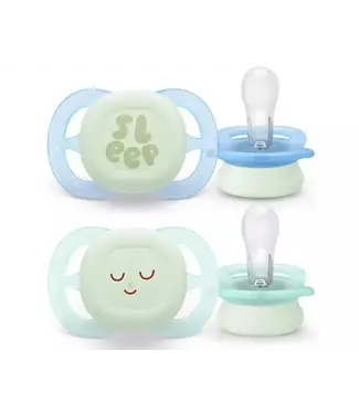 Philips-Avent Philips-avent - Fopspeen +0M Ultra Start Night Groen/Blauw