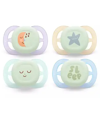 Philips-Avent Philips-avent - Fopspeen +0M Ultra Start Night Mix