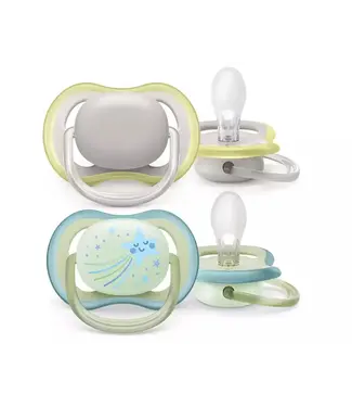 Philips-Avent Philips-avent - Fopspeen +0M Ultra Air Combi Night/Day