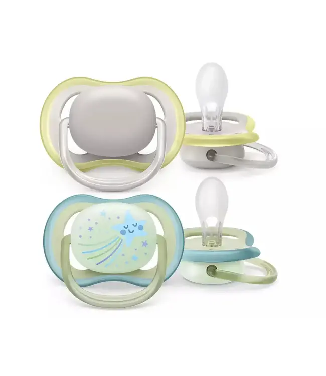 Philips-Avent Philips-avent - Fopspeen +0M Ultra Air Combi Night/Day