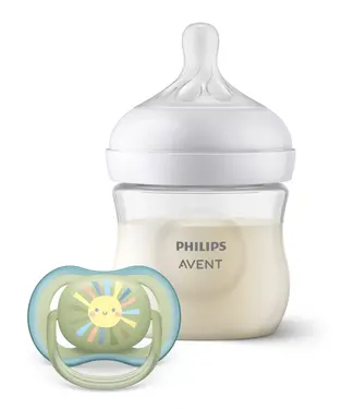 Philips-Avent Philips-avent - Natural 3.0 starterset zuigfles 125 ml + fopspeen