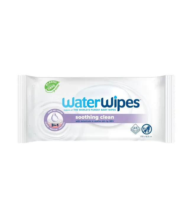 Waterwipes Waterwipes - Soothing - Lavendel 48st