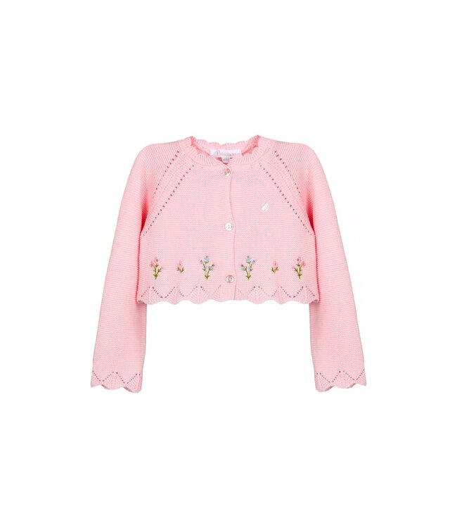 Patachou Patachou - Gilet tricot roze