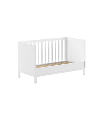 JAXX Jaxx - Eva Peuterbed Wit 70X140Cm (Lattenbodem Inbegrepen)